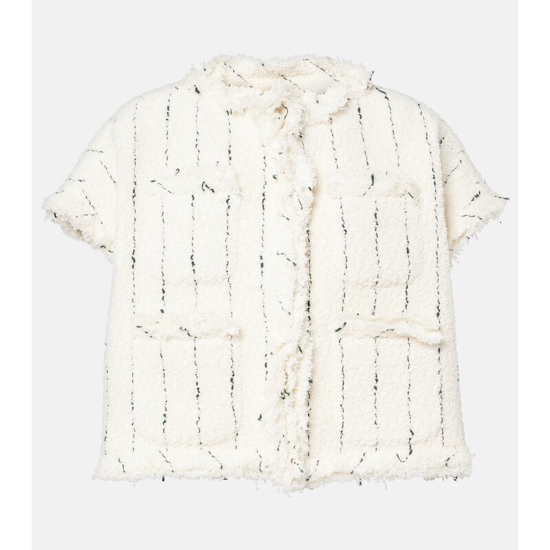 Dámská Sacai Tweed vesta v luxusním provedení