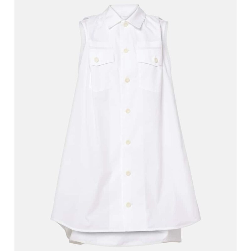 Sacai Poplin minidress