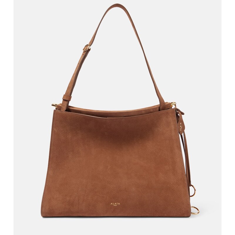 Alaïa Le Click Medium suede shoulder bag