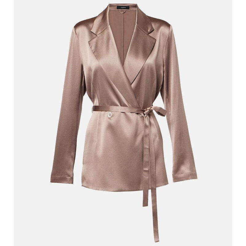 Joseph Joubert silk satin jacket