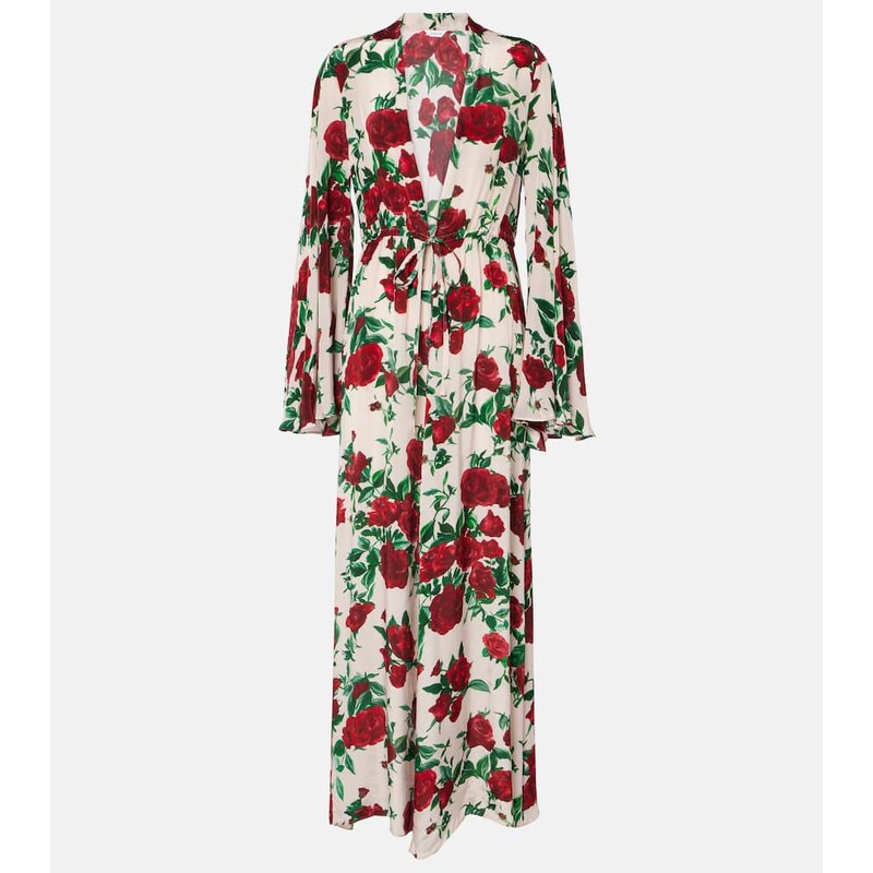 Alexandra Miro Chloe floral gown