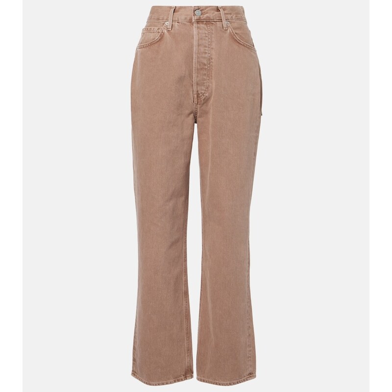 Veronica Beard Daniela high-rise straight jeans