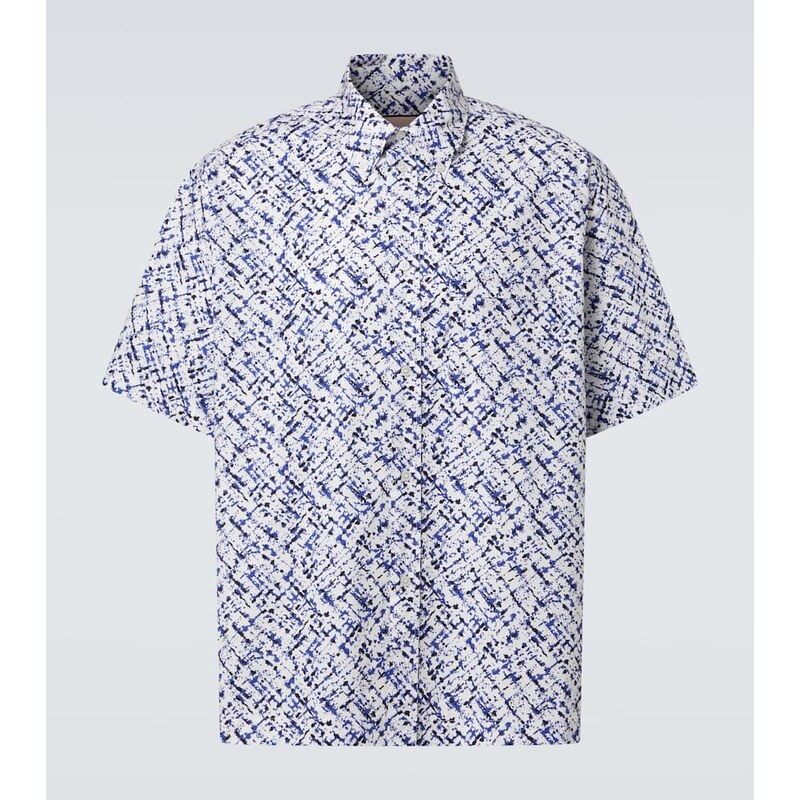 Plan C Printed cotton shirt