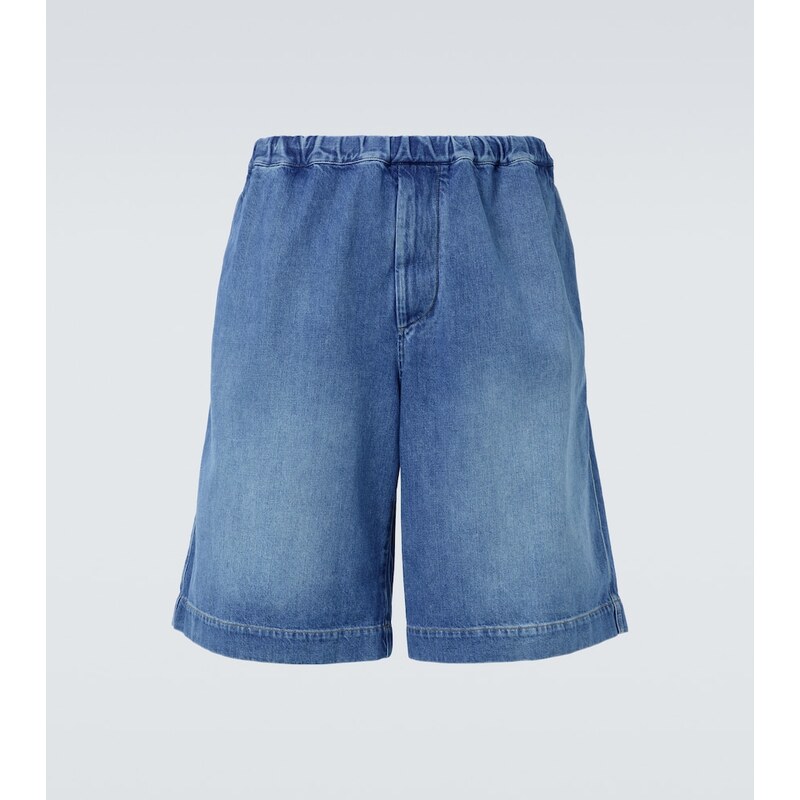 Plan C Denim Bermuda shorts