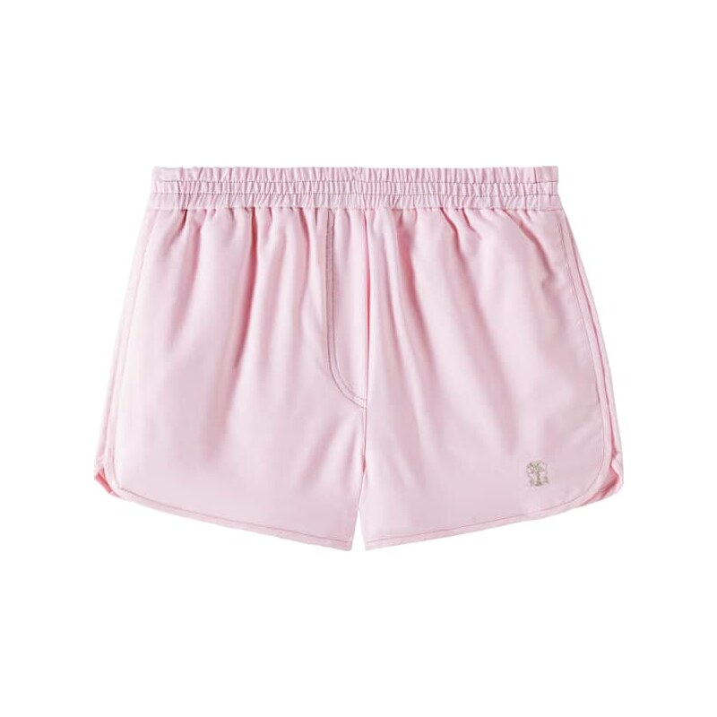 Brunello Cucinelli Kids Cotton Bermuda shorts