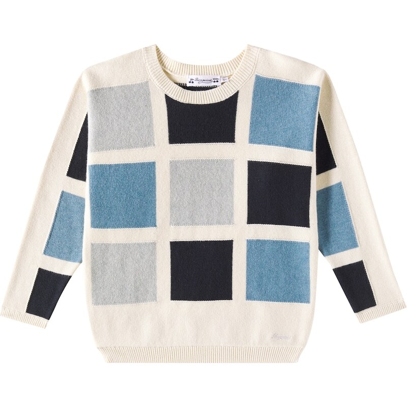 Bonpoint Eran cotton and cashmere sweater