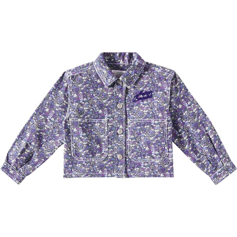 Bonpoint Eliza floral denim jacket