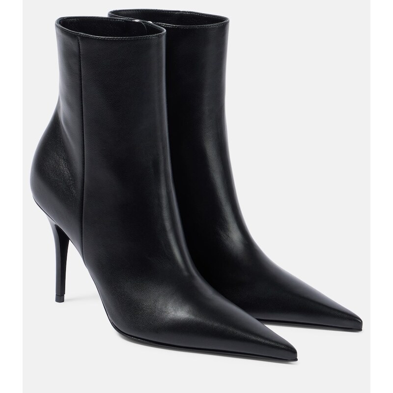 Amina Muaddi Barbara 90 leather boots