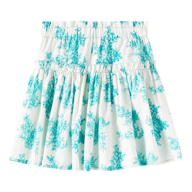 Cera Una Volta Tatiana toile de jouy cotton skirt