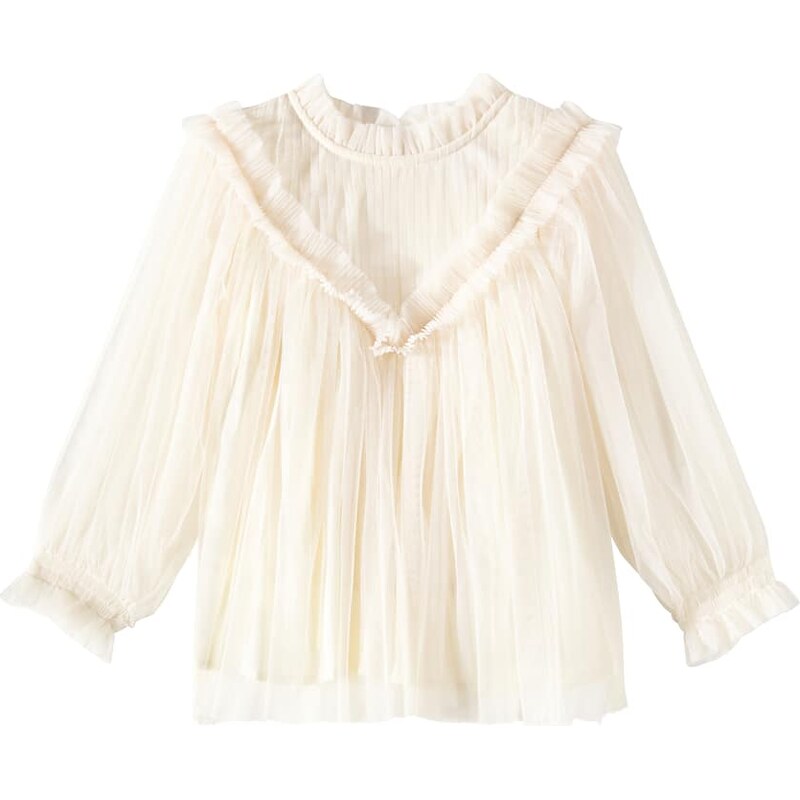 Cera Una Volta Sandra ruffled top