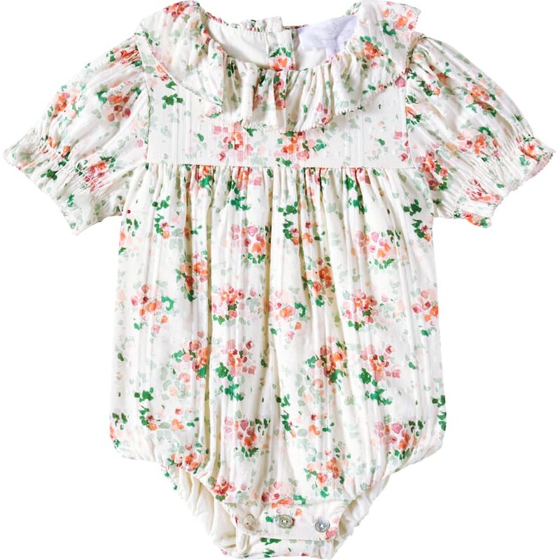 Cera Una Volta Baby Agapi floral playsuit