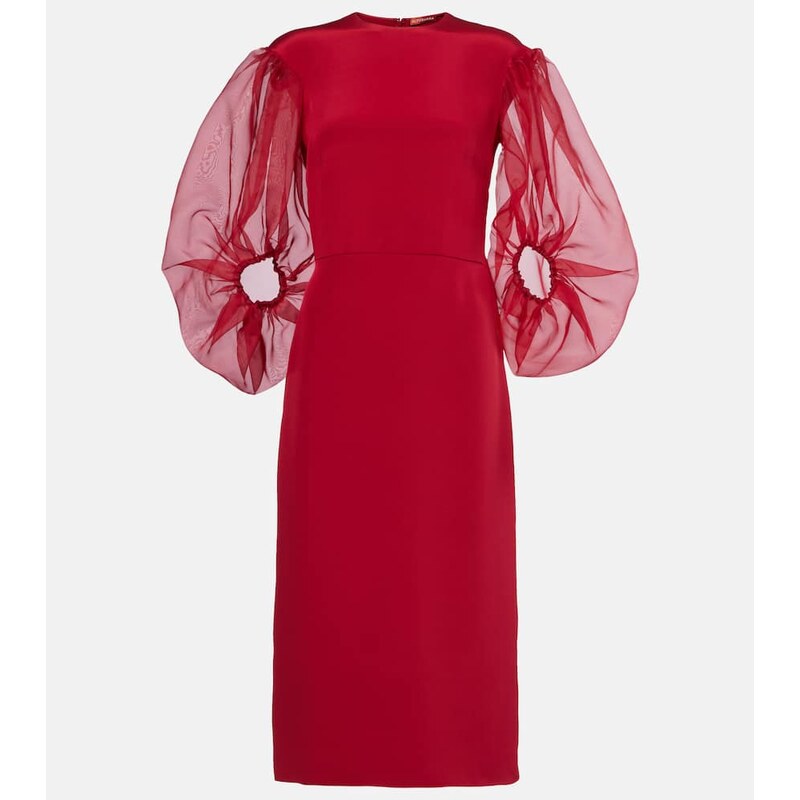 Altuzarra Danielle silk cady midi dress