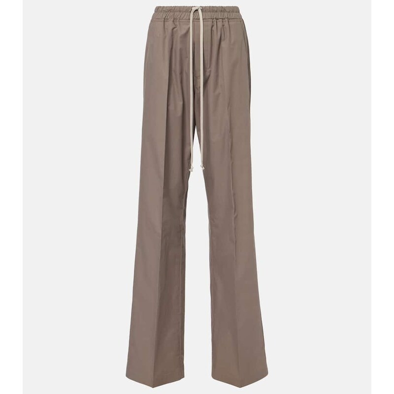 Rick Owens Dietrich cotton wide-leg pants