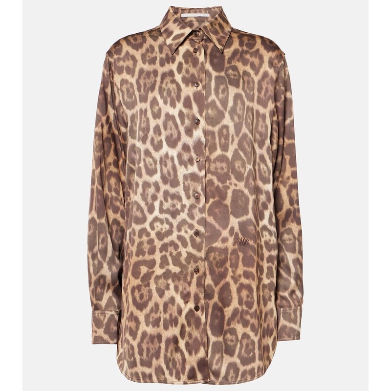 Stella McCartney Leopard-print shirt