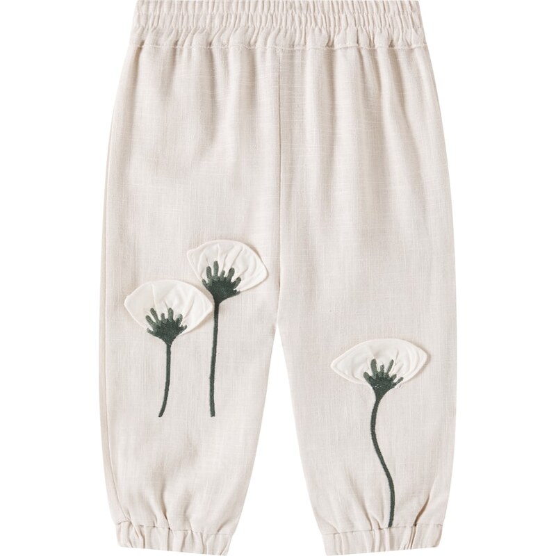 Donsje Baby Anje embroidered linen pants