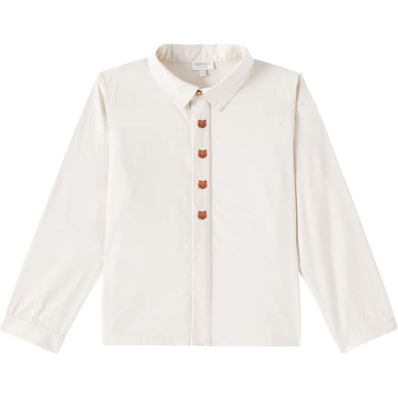 Donsje Lauden embroidered cotton shirt