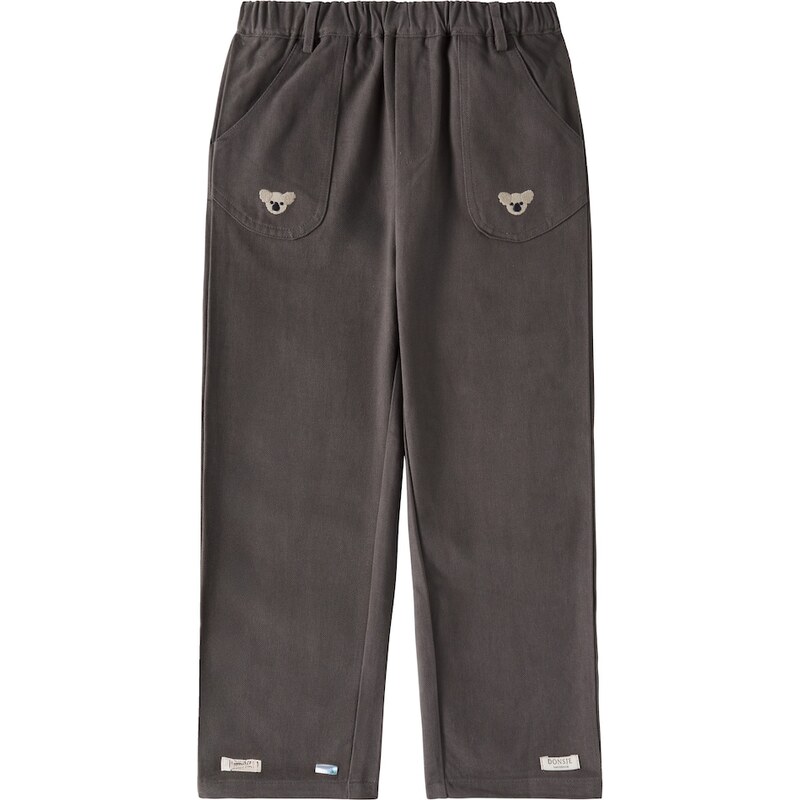 Donsje Kassim embroidered cotton straight pants