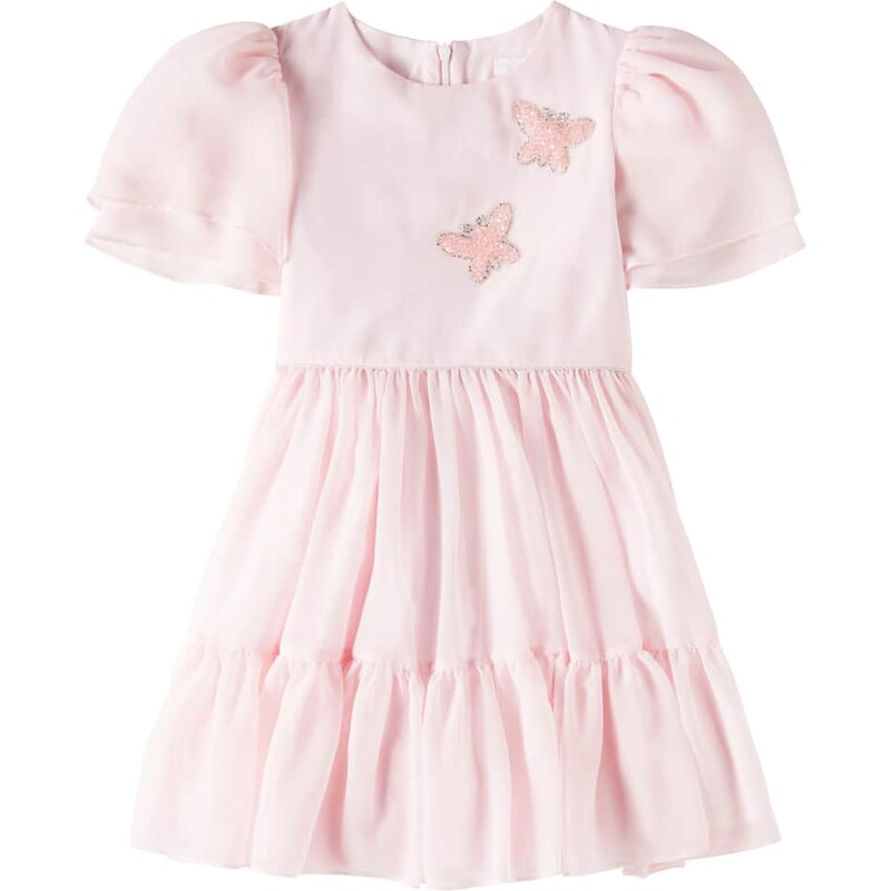 Patachou Embellished tiered dress