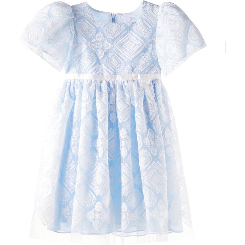 Patachou Embroidered tulle dress