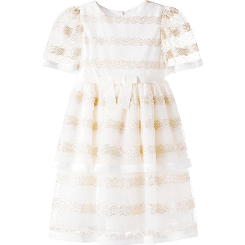 Patachou Embroidered tulle dress
