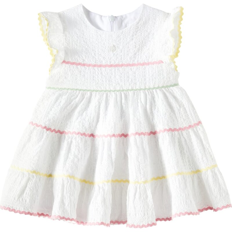 Patachou Baby ruffled cotton dress