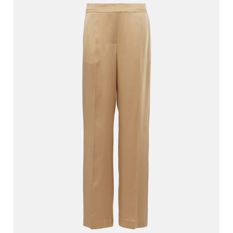 Joseph Tawa silk satin straight pants