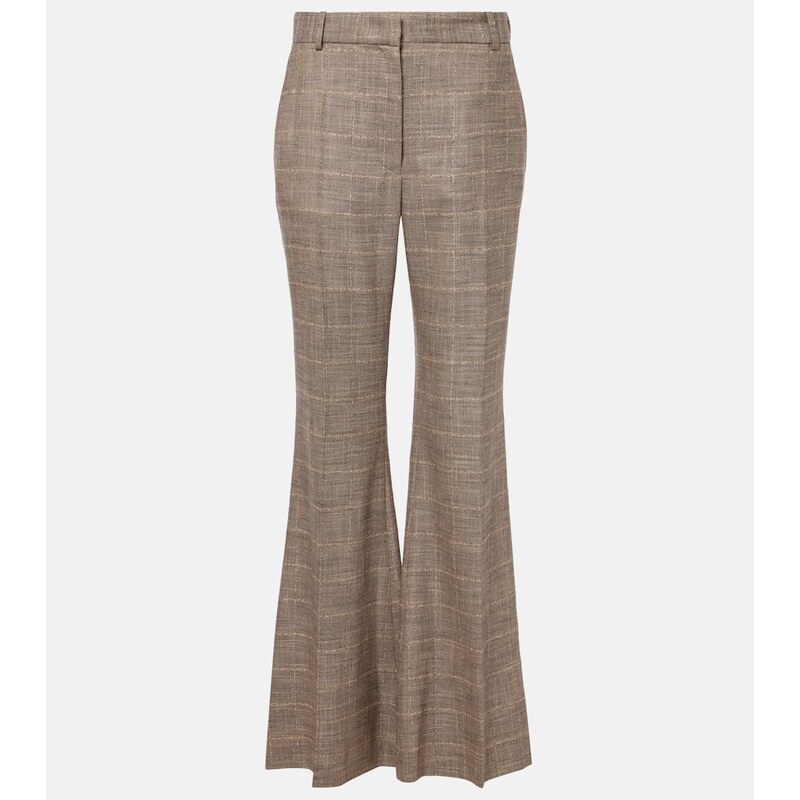 Joseph Stevens wool-blend flared pants