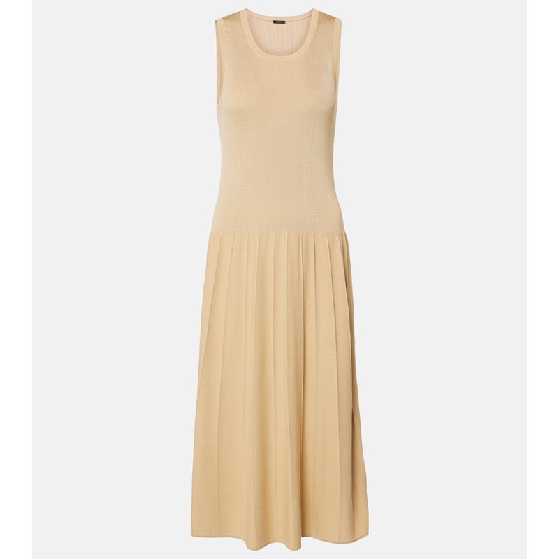 Joseph Pleated midi dress