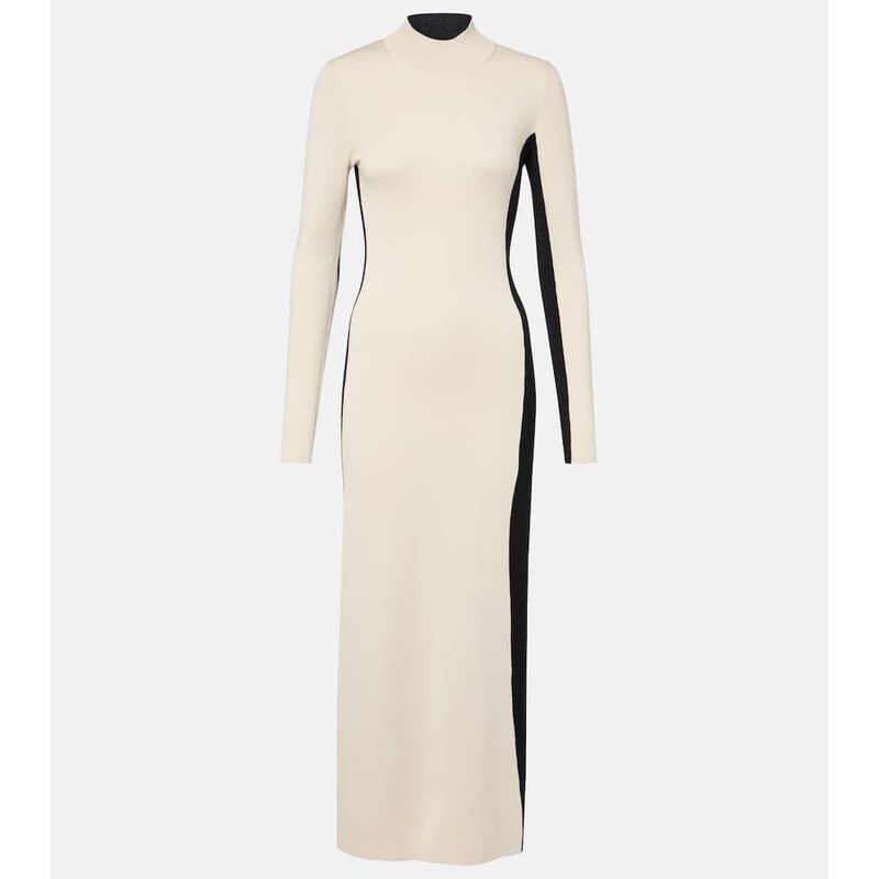 Joseph Knitted wool and silk maxi dress