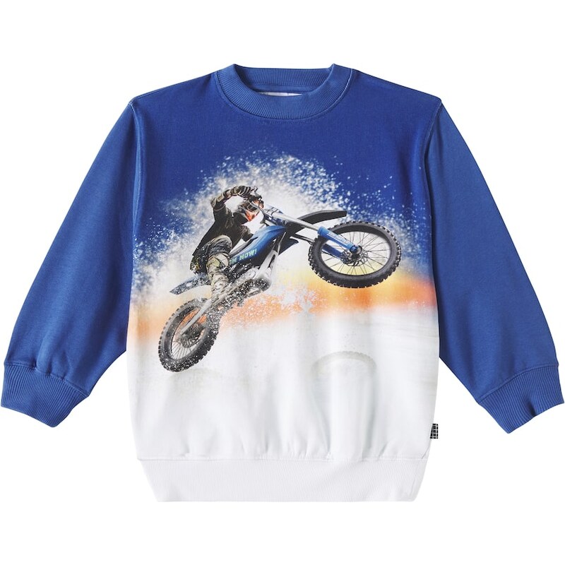 Molo Monti printed cotton jersey sweatshirt