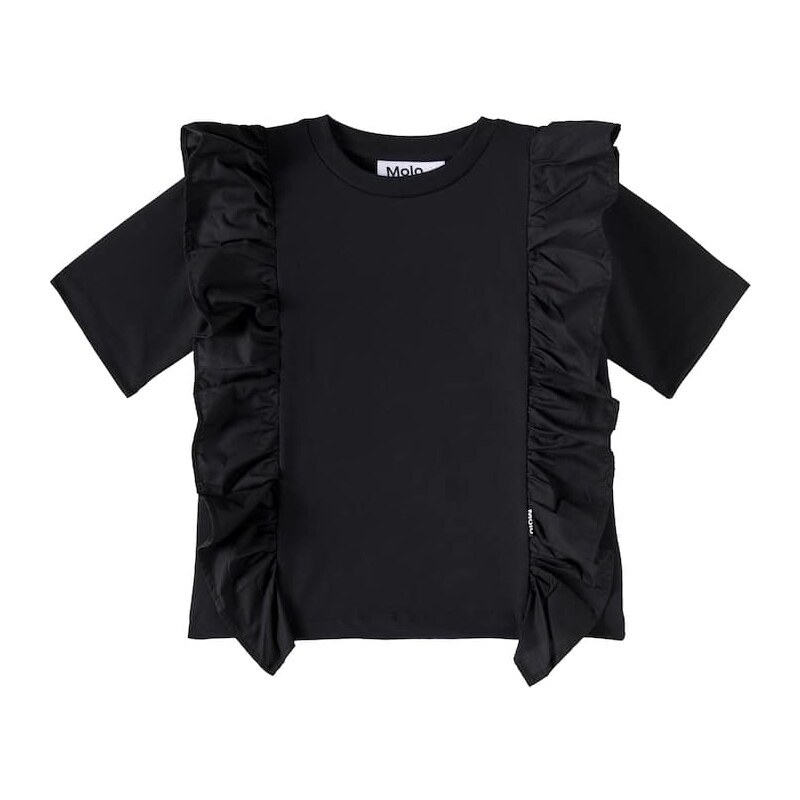 Molo Riva ruffled cotton blouse