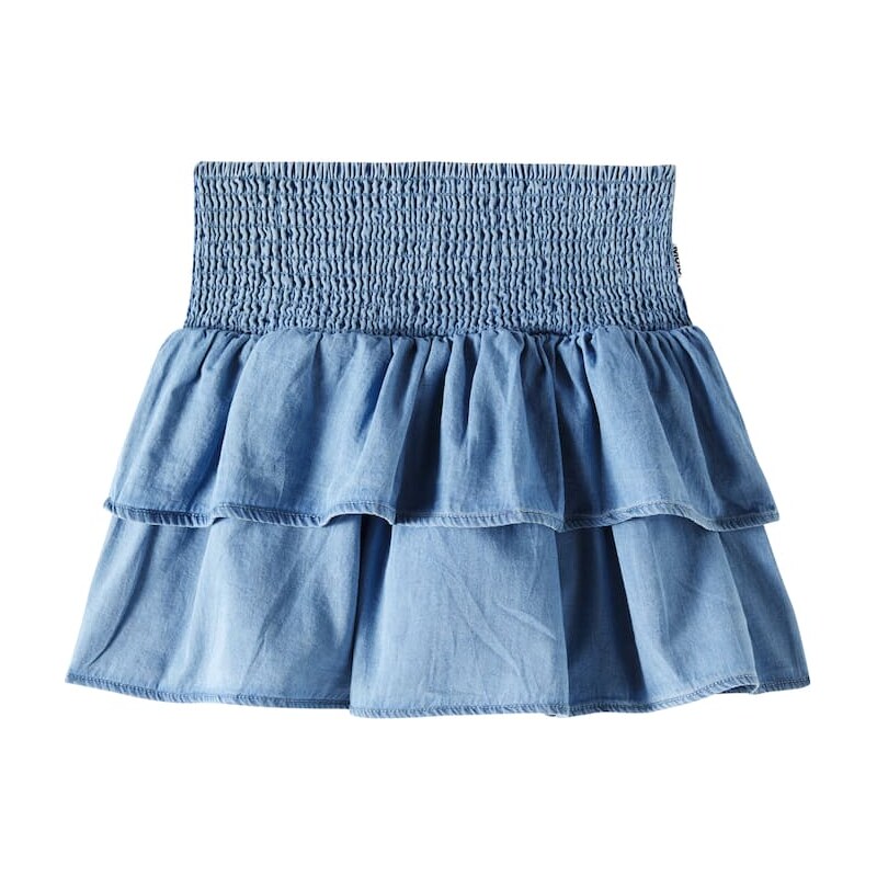 Molo Bonita ruched cotton skirt