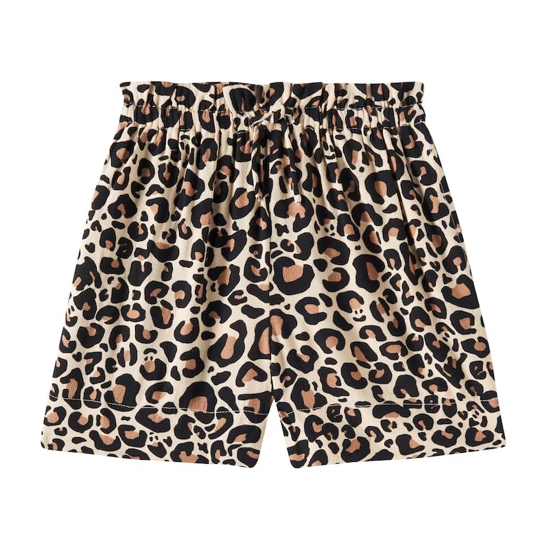 Molo Aisia leopard-print shorts