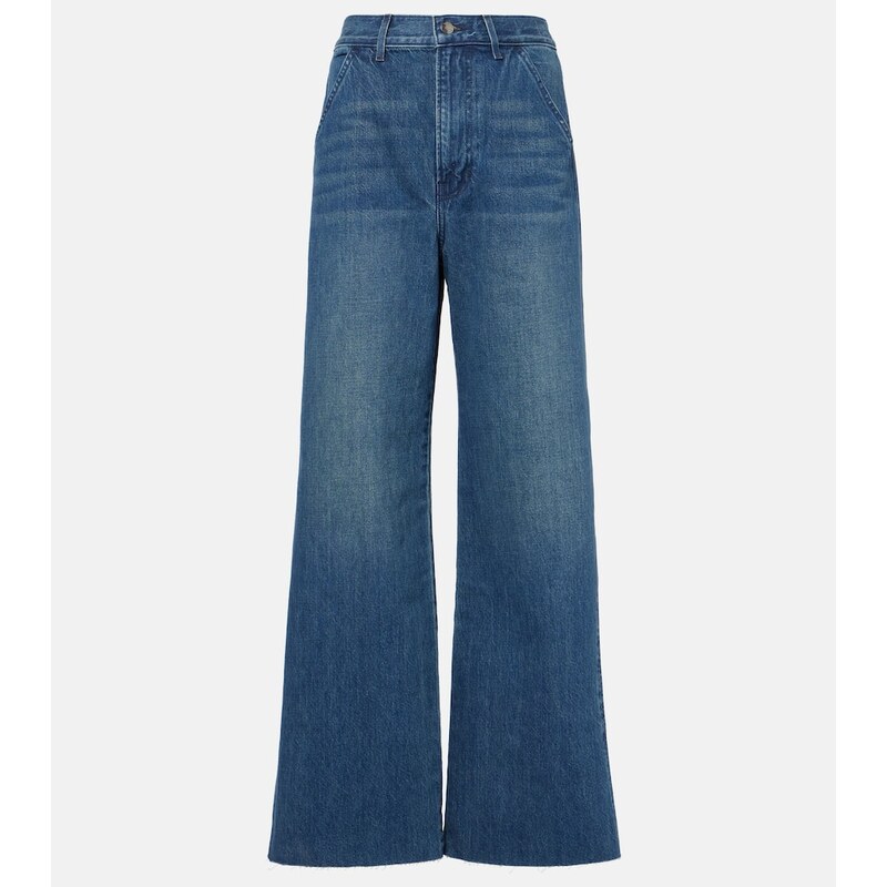 Veronica Beard Taylor wide-leg jeans