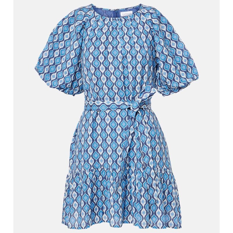 Velvet Shereen printed minidress