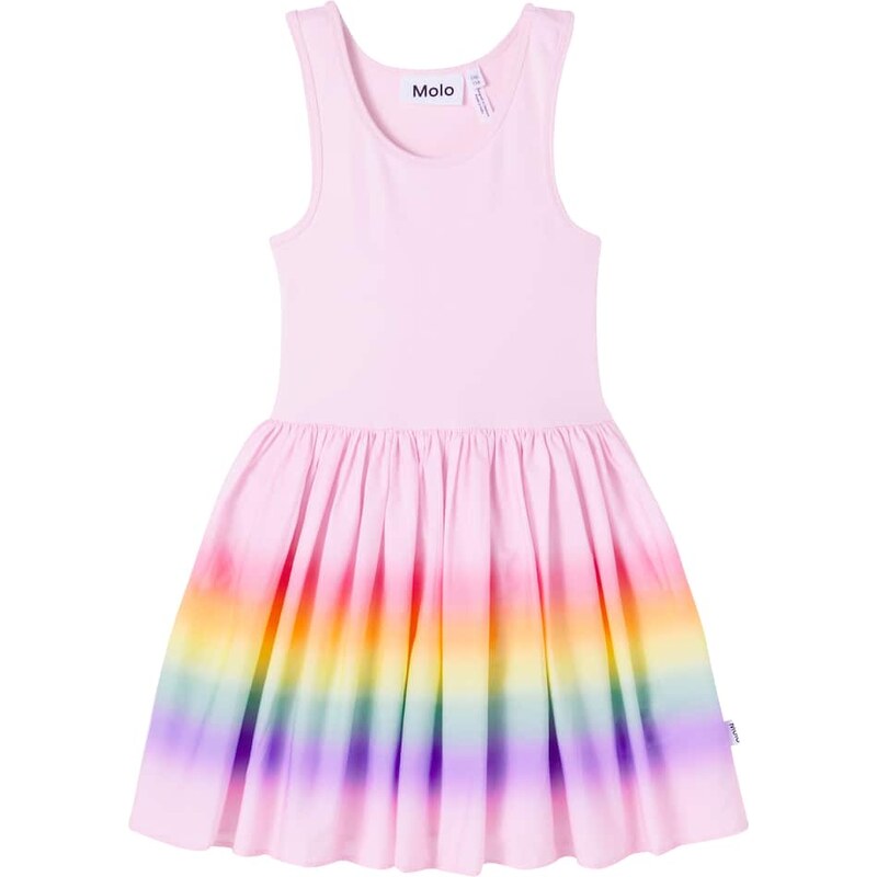 Molo Cassandra printed cotton-blend dress