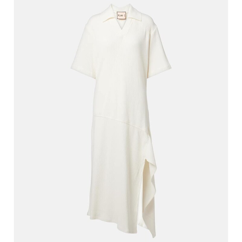 Plan C Cotton midi dress