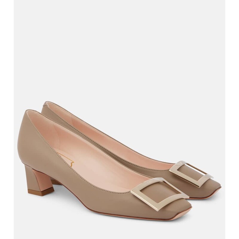 Roger Vivier Trompette 45 leather pumps
