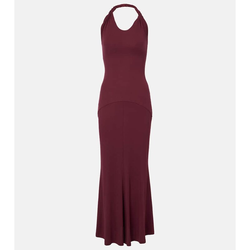 Tove Eleanor halterneck jersey maxi dress