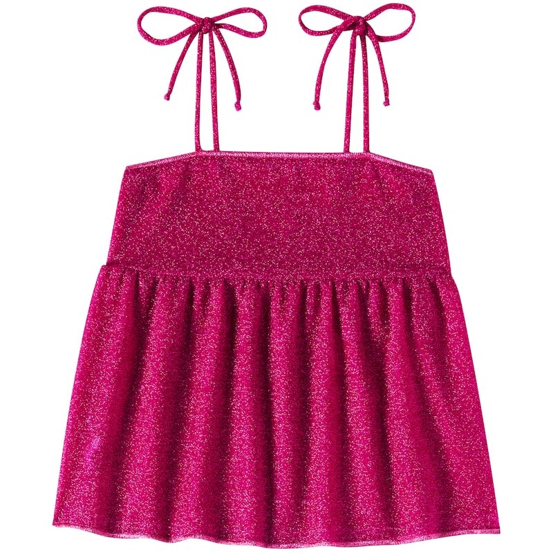 Oséree Kids Lumière lamé top