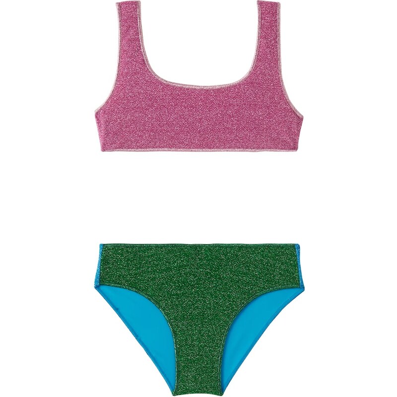Oséree Kids Lumière lamé bikini