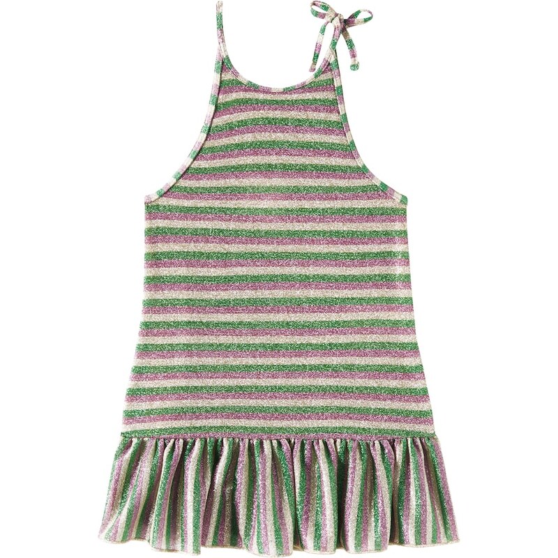 Oséree Kids OseMini Lumiére lamé dress