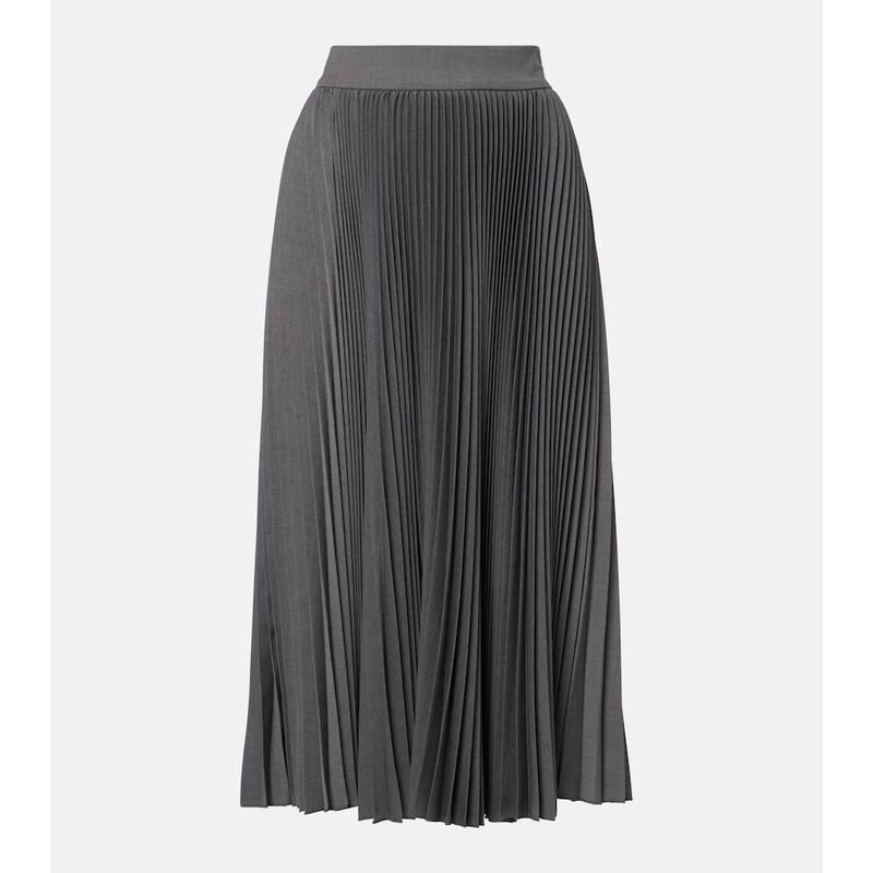 Dolce&Gabbana PlissÃ midi skirt