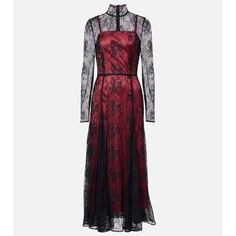 Dolce&Gabbana Floral lace midi dress
