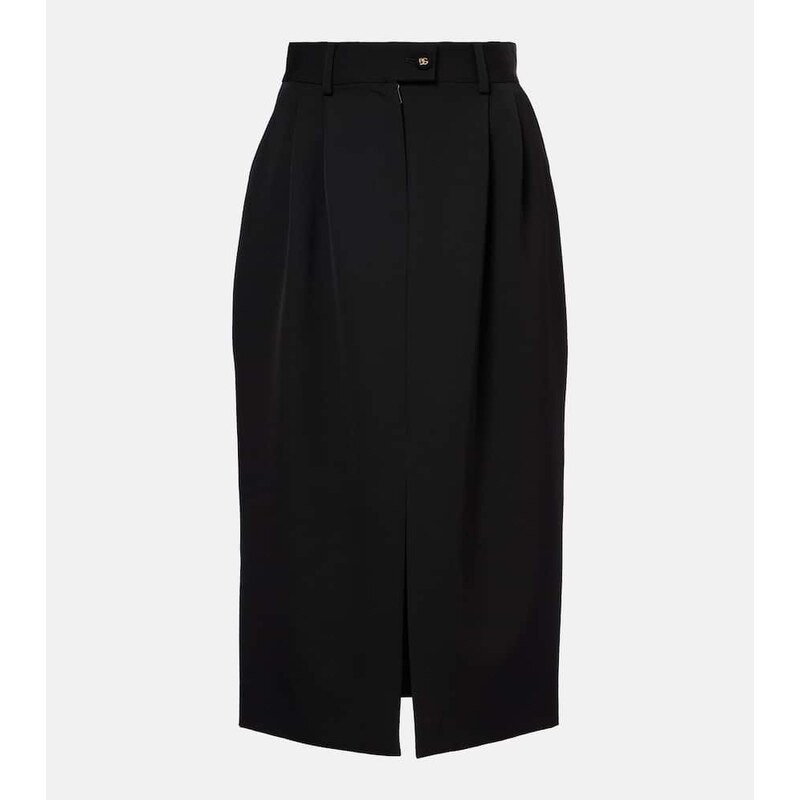 Dolce&Gabbana Virgin wool midi skirt