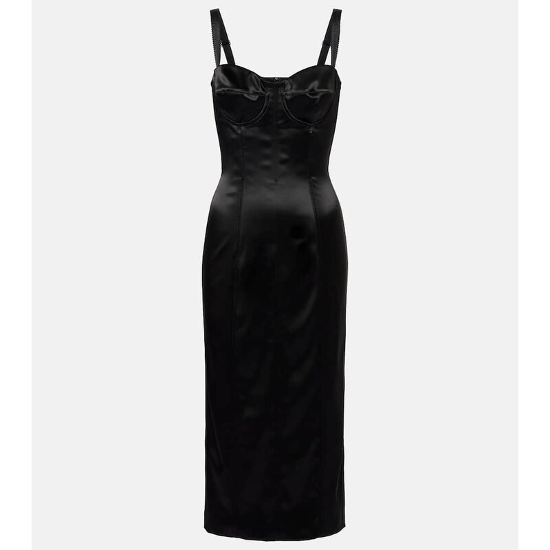 Dolce&Gabbana Satin bustier dress