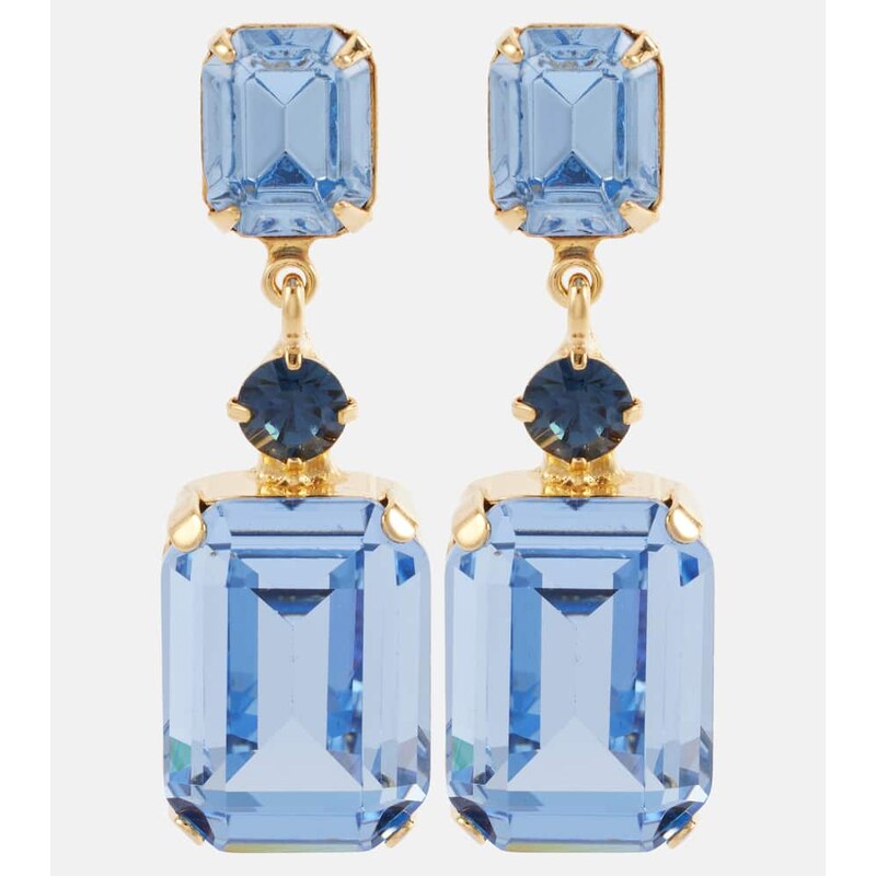 Jennifer Behr Justine gold-plated drop earrings
