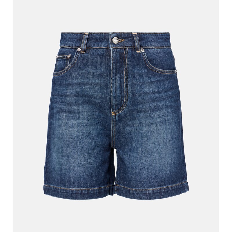 Dolce&Gabbana High-rise denim shorts