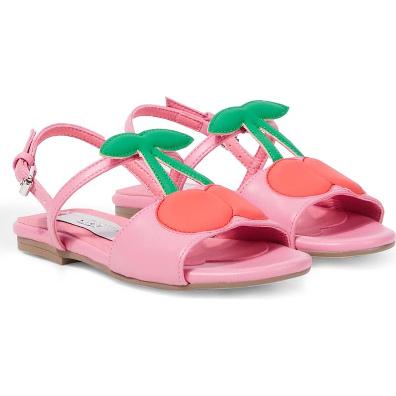 Stella McCartney Kids AppliquÃ faux leather sandals