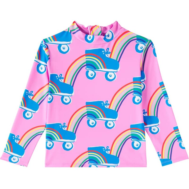 Stella McCartney Kids Printed rashguard top